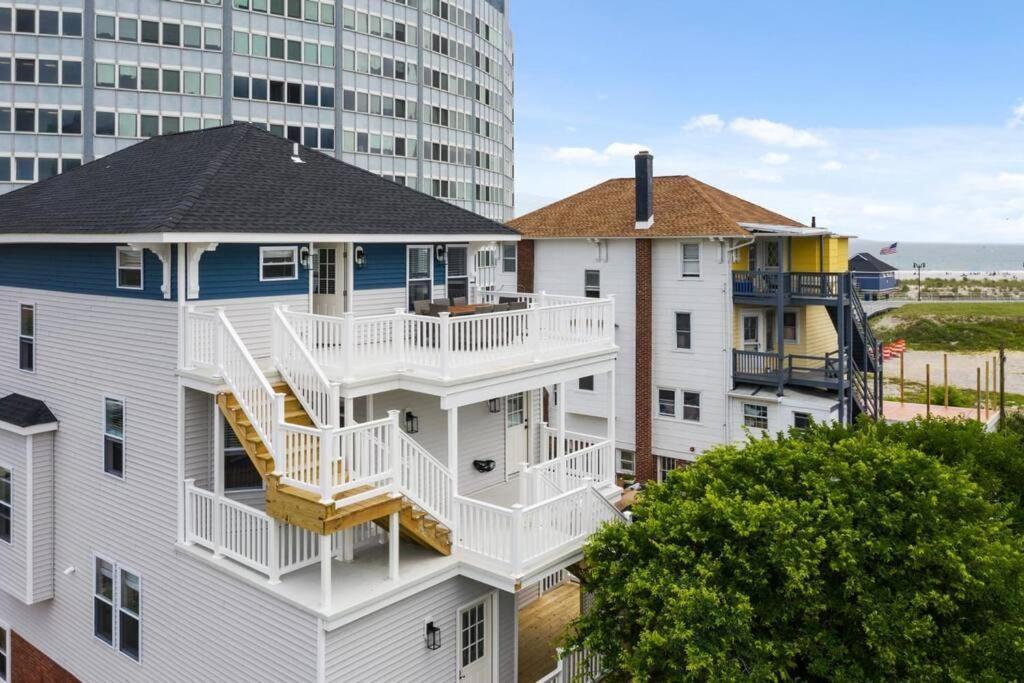 Renovated Beach Block 7Br North Beach Atlantic City - Steps To Beach & Casino Exterior foto
